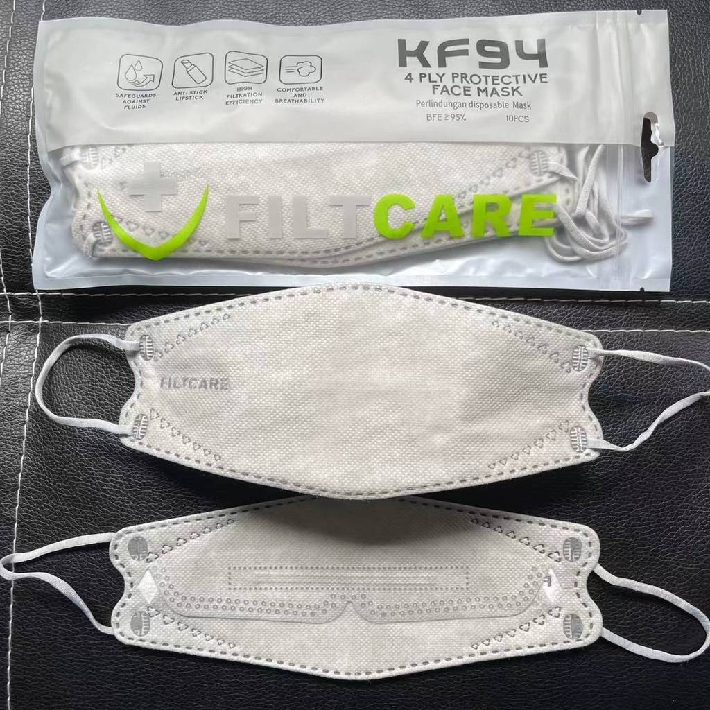 Jual FILTCARE Masker KF94 Korea 4 Ply Premium Isi 10 Pcs High Quality