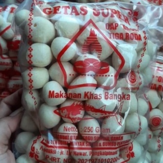 Jual Getas Super Makanan Khas Bangka Cap Tiga Roda Shopee Indonesia