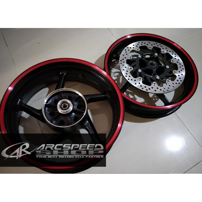 Jual Velg Delkevic Singledisk Ninja Ninja Fi Ninja R Black