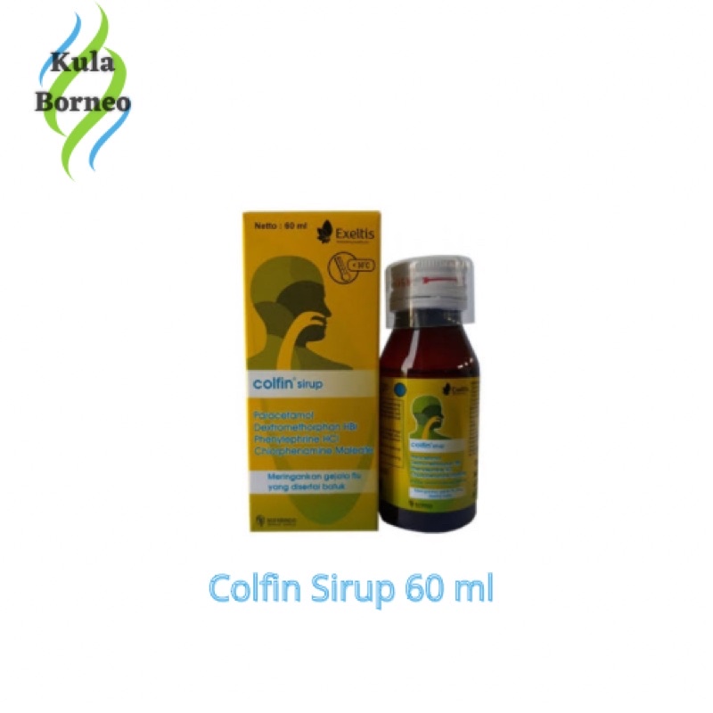 Jual Colfin Sirup 60 Ml Shopee Indonesia