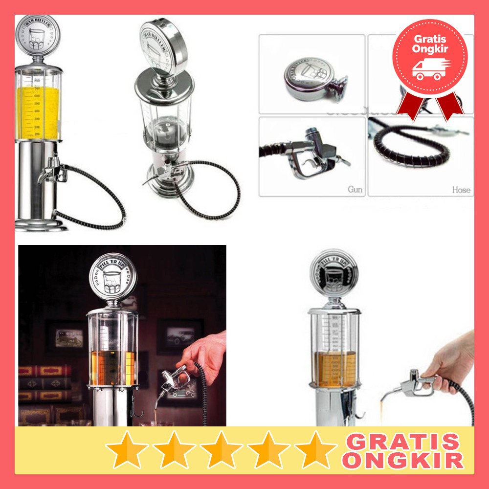 Jual Dispenser Bir Model Pompa Bensin Pump Beer Win Wine Liquor