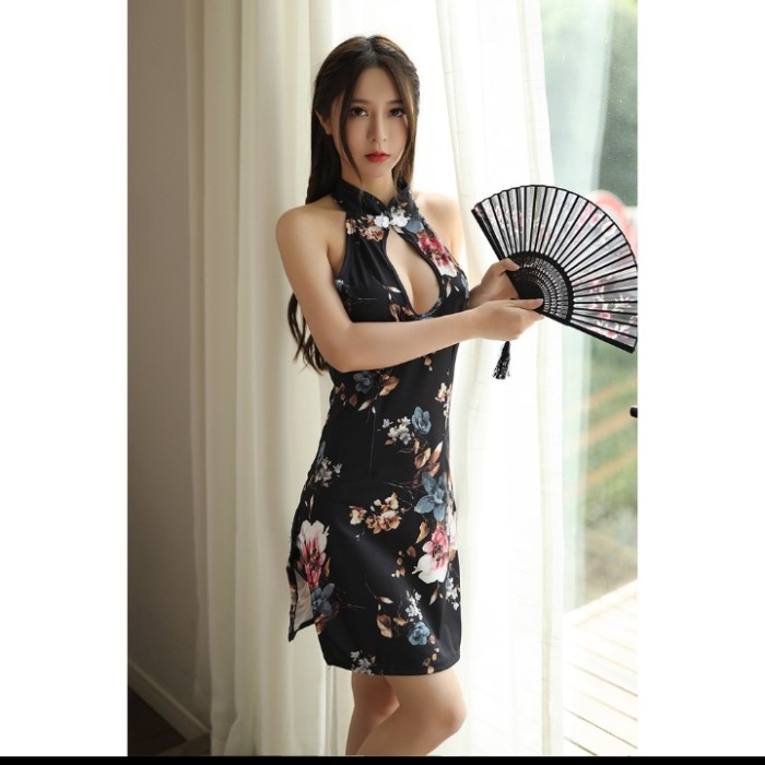 Jual Baju Tidur Cheongsam Lingerie Sexy Penampilan Menarik Cantik