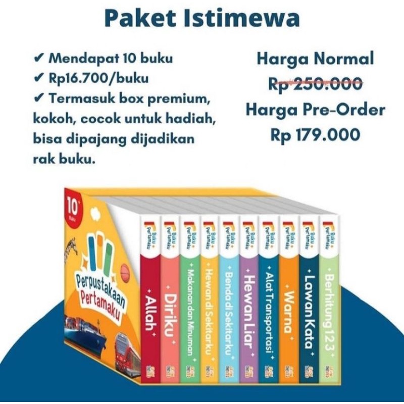 Jual Buku Perpustakaan Pertamaku Shopee Indonesia