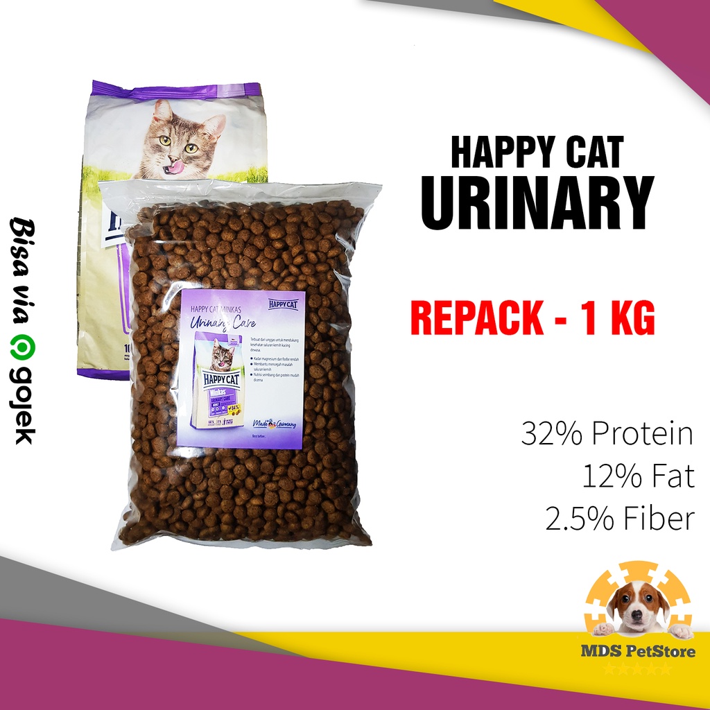 Jual Happy Cat Minkas Urinary Care 1 Kg Makanan Kucing Happycat 1kg