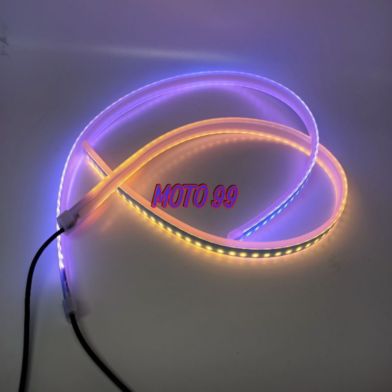 Jual Lampu Sein Led Running Warna Lampu Drl Alis Flexible Cm Sein