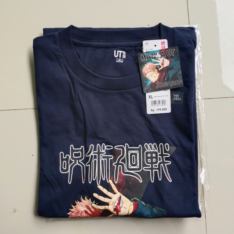 Jual New Ready T Shirt Uniqlo UT X Jujutsu Kaisen Batch 1 Shopee