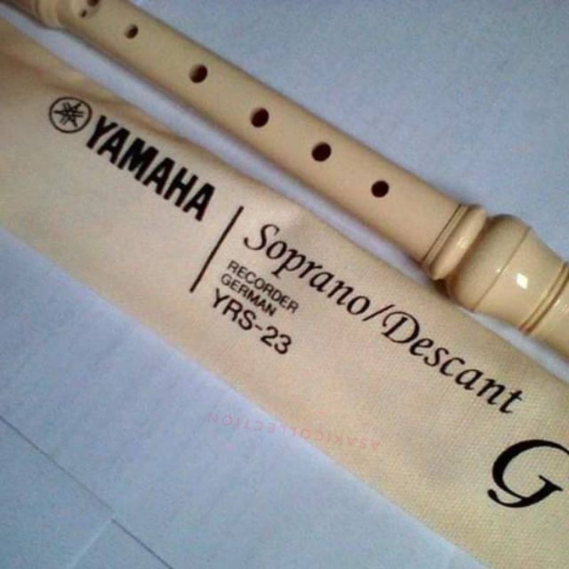 Jual Recorder Yamaha YRS 23 Soprano Shopee Indonesia