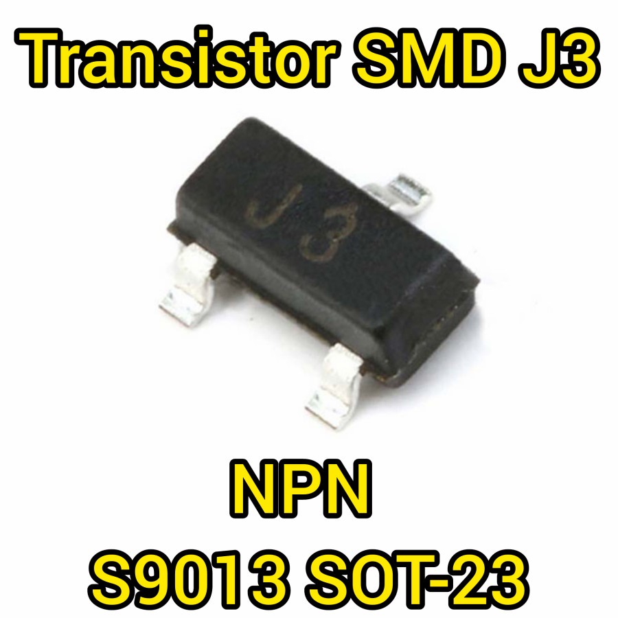 Jual Transistor SMD J3 S9013 SOT 23 KST9013 NPN Shopee Indonesia