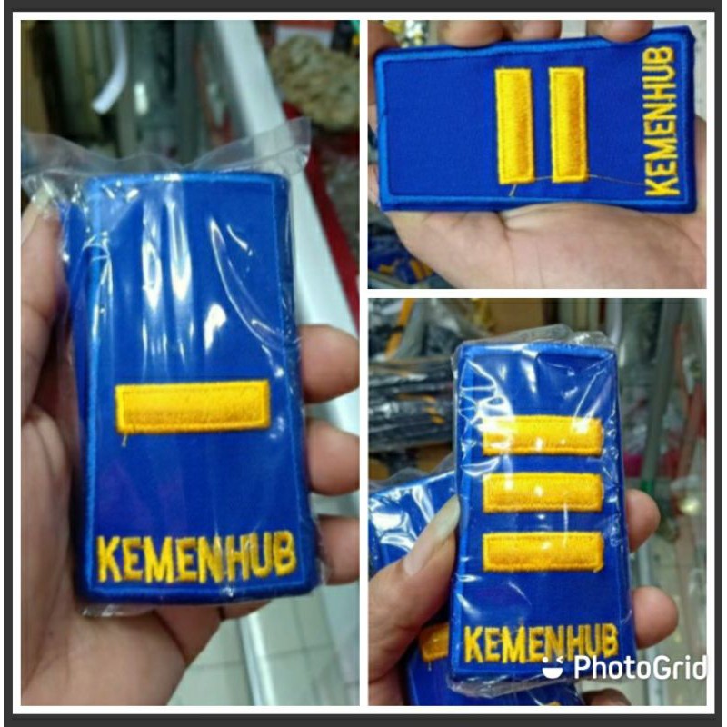 Jual Pangkat Bordir Kemenhub A B C Shopee Indonesia