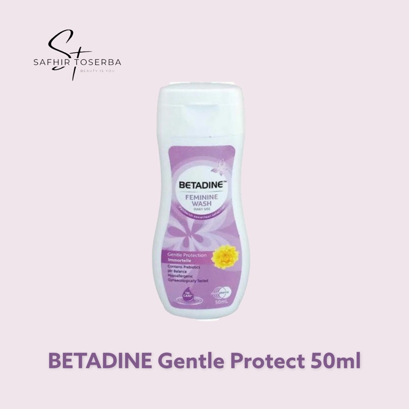 Jual Betadine Feminine Wash Gentle Protection Immortelle Ml Shopee