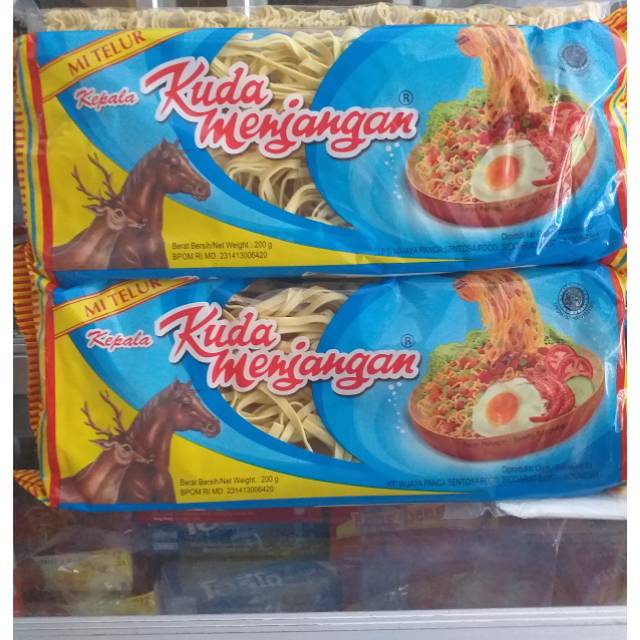 Jual Mie Lebar Mentah Kuda Menjangan Khas Sidoarjo Shopee Indonesia