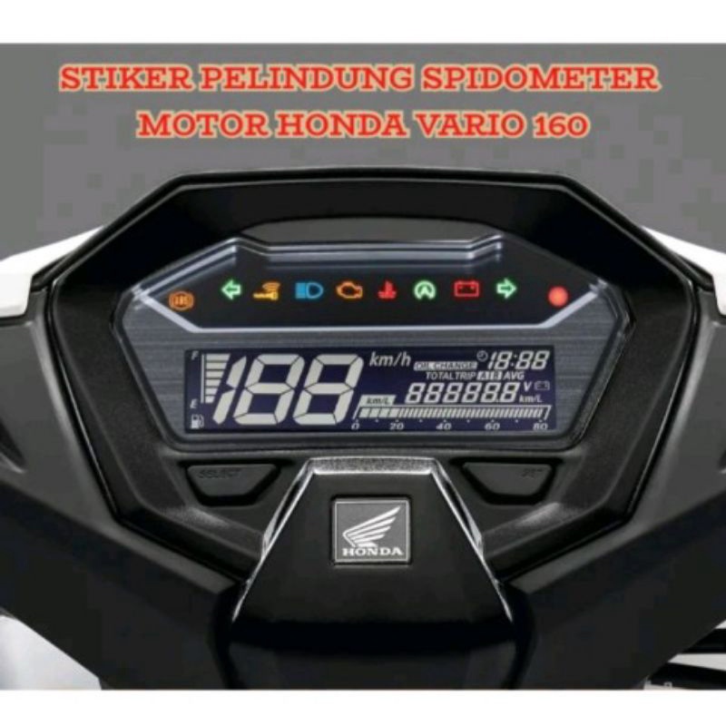 Jual Stiker Speedometer Vario 160 Stiker Pelindung Speedometer Vario