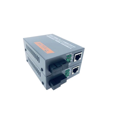 Jual Fiber Optical Rj45 Media Converter Netlink Gigabit Ethernet 10 100