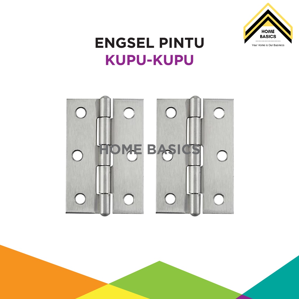 Jual Engsel Pintu Jendela Lemari Engsel Kupu Kupu Door Hinge