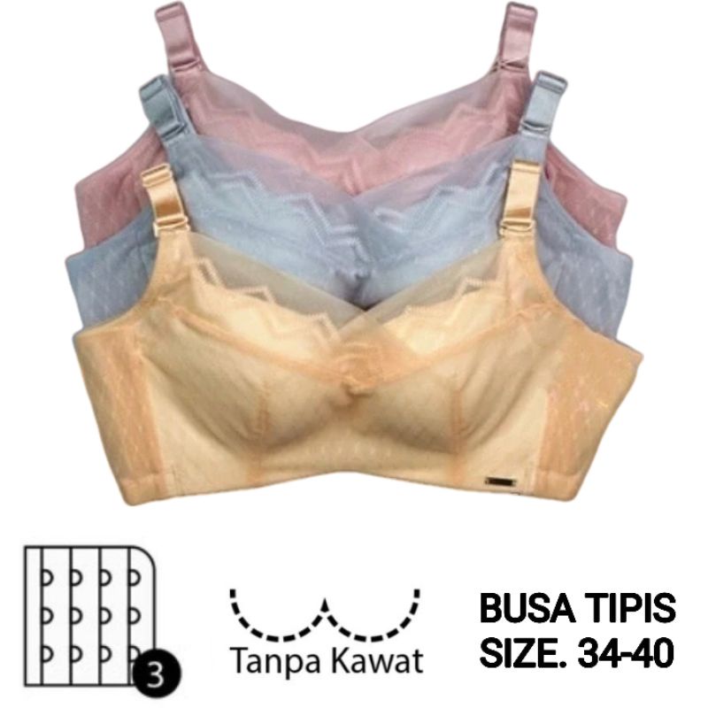 Jual Cod Bra Wanita Busa Tipis Kemben Bh Wanita Tanpa Kawat Bra