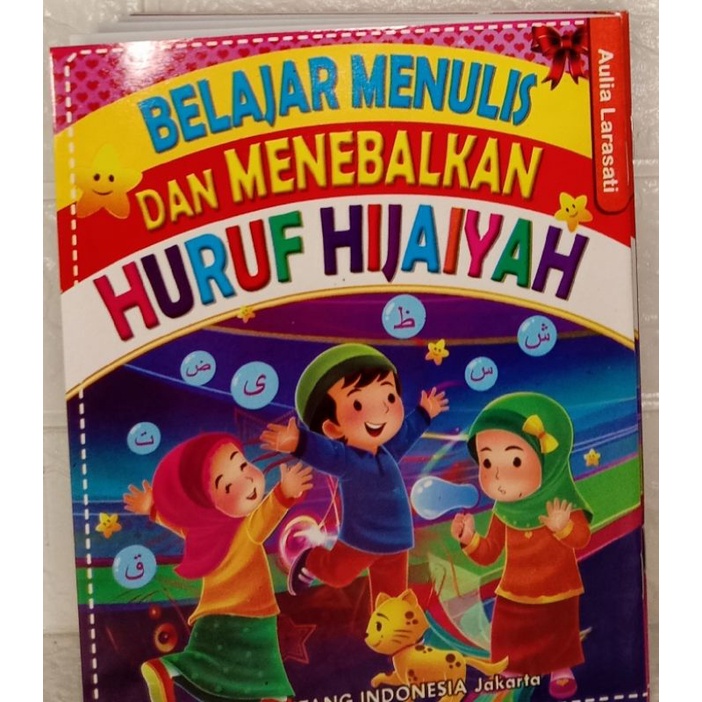 Jual Buku Belajar Menulis Dan Menebalkan Huruf Hijaiyah Shopee Indonesia