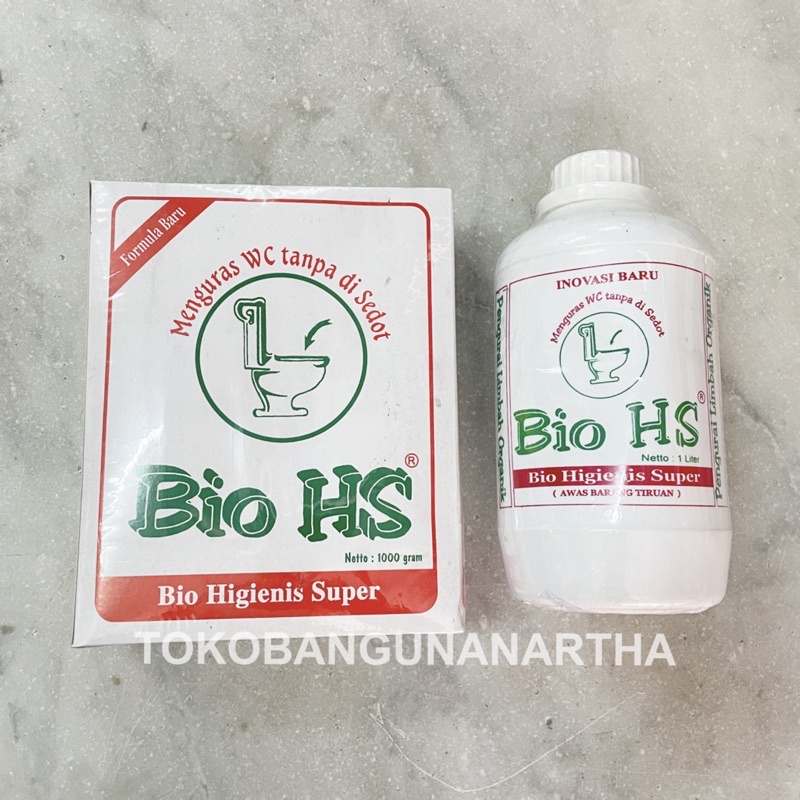 Jual Bio Hs Penguras Wc Pengurai Limbah Organik Serbuk Dan Cair