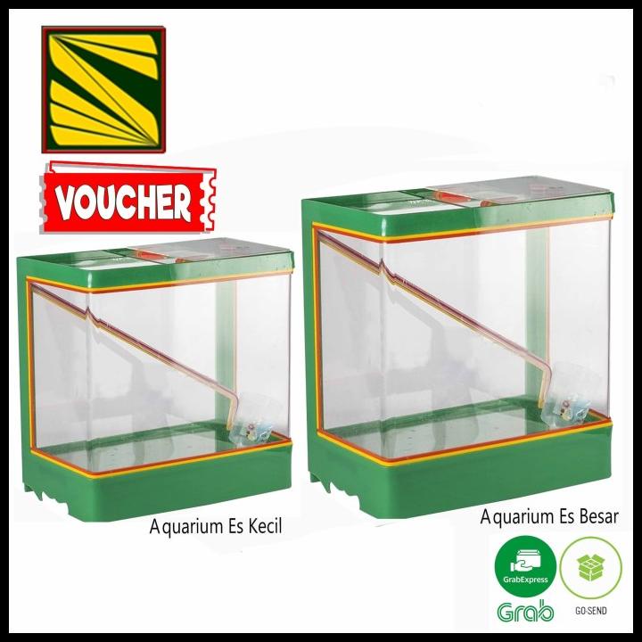 Jual Aquarium Es Kelapa Acrylic Es Buah Gayung Kotak Akrilik Es