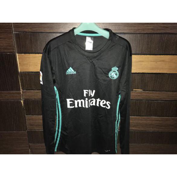 Jual Jersey Baju Bola Adidas Real Madrid Away Ls Longsleeve Grade