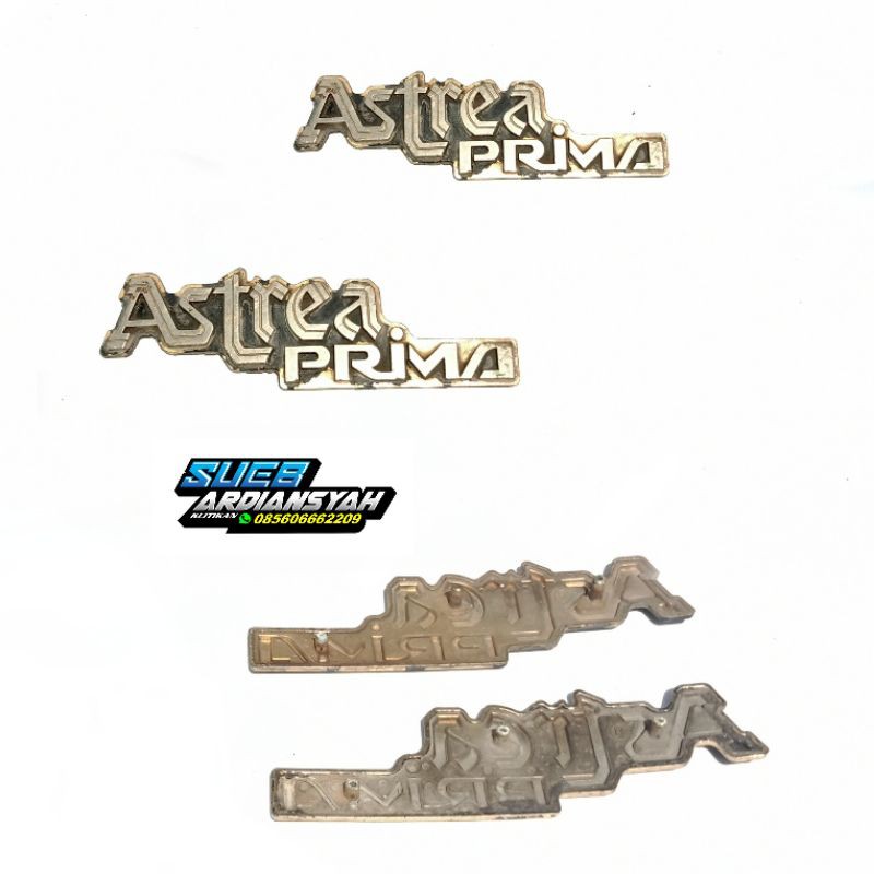 Jual Emblem Box Aki Honda Astrea Prima Emblem Tutup Aki Honda Astrea