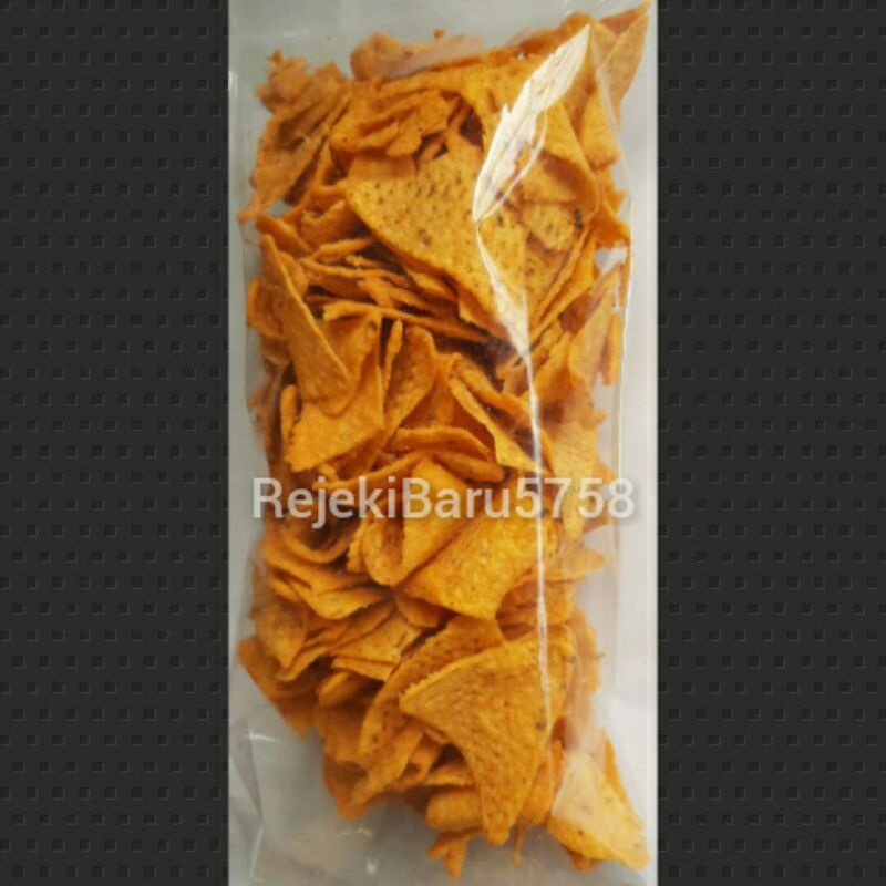 Jual Snack Camilan Keripik Kiloan Tortilla Chips Cemilan Happytos