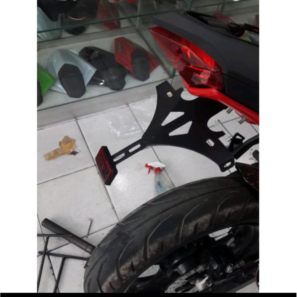 Jual Dudukan Plat Nomor Ninja Rr Mono Running Tail Tidy Ninja Rr