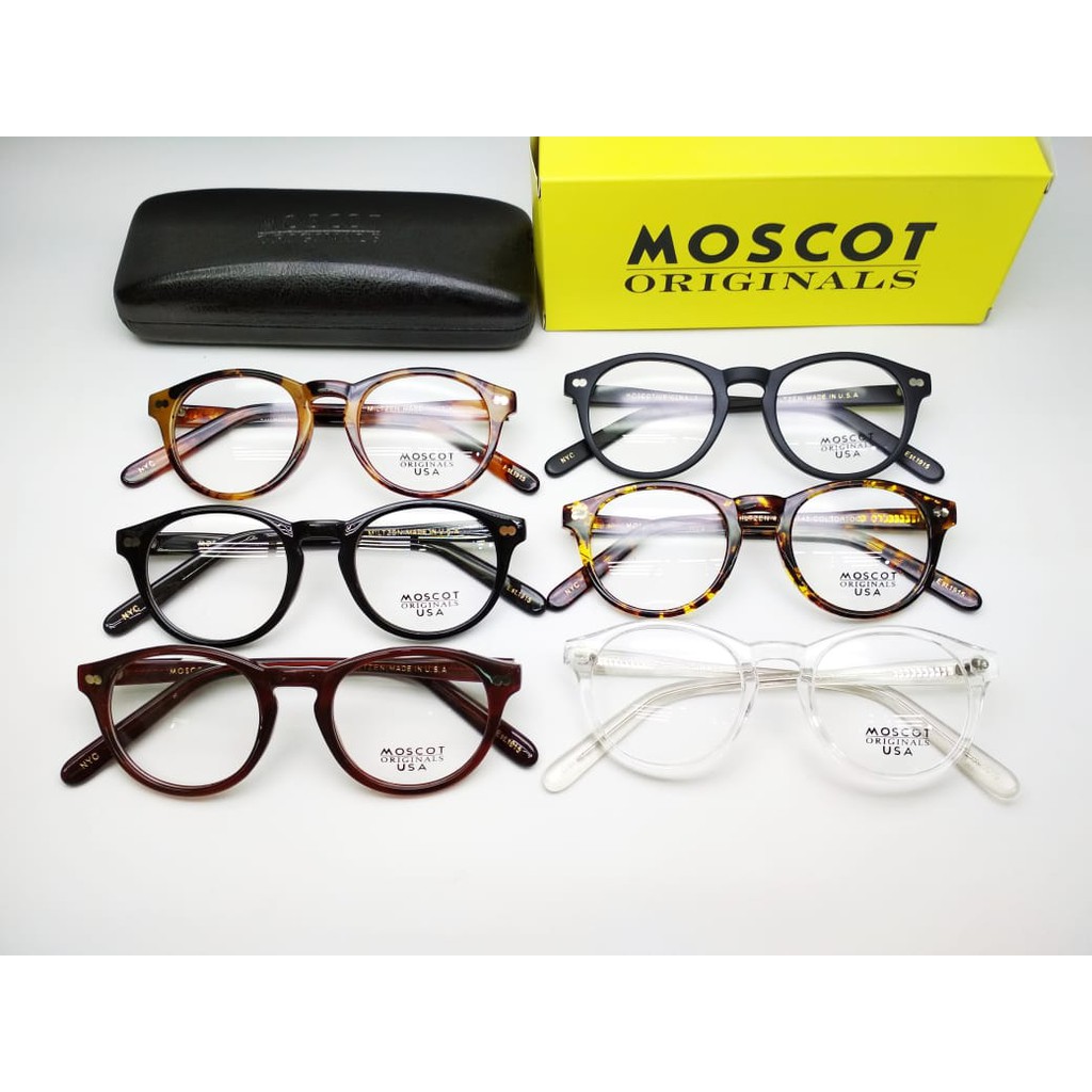 Jual Frame Kacamata Moscot Miltzen USA Full Set Frame Kacamata Minus