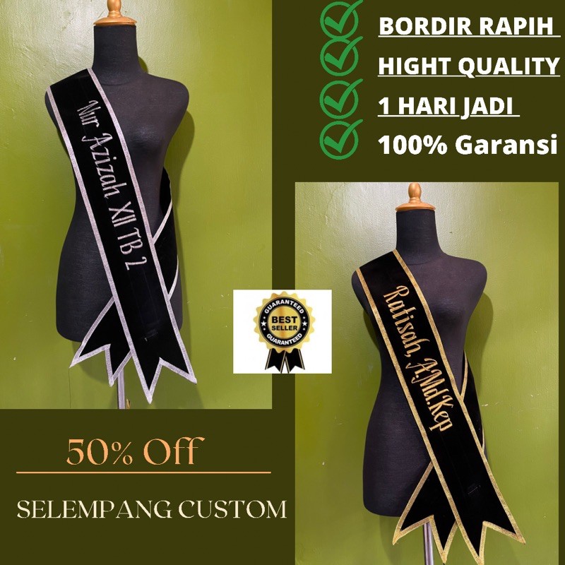 Jual Hari Jadi Selempang Wisuda Selendangwisuda Sashwisuda