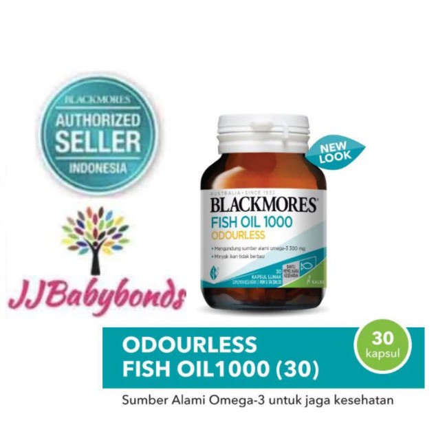 Jual Blackmores Odourless Fish Oil Mg Caps Isi Kapsul Kalbe