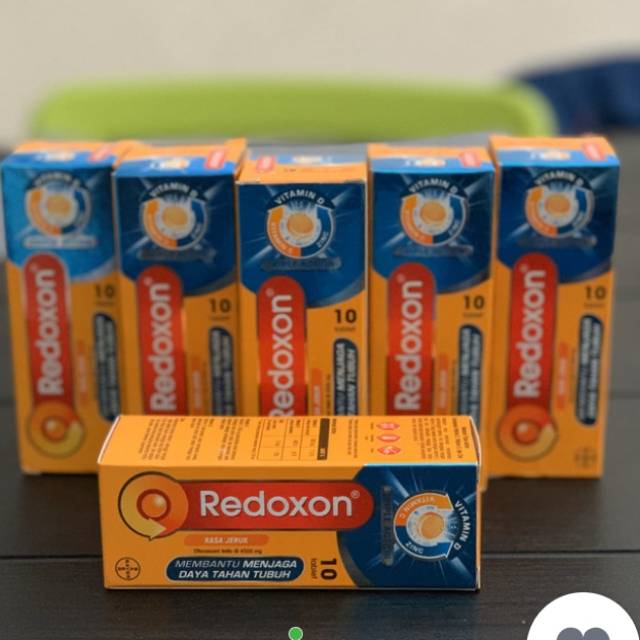 Jual Redoxon Triple Action Vitamin C Isi 10 Tablet Shopee Indonesia