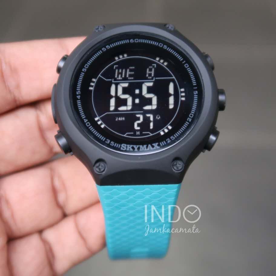 Jual JAM TANGAN SKYMAX ORIGINAL PRIA Standart Militer Waterproof Anti