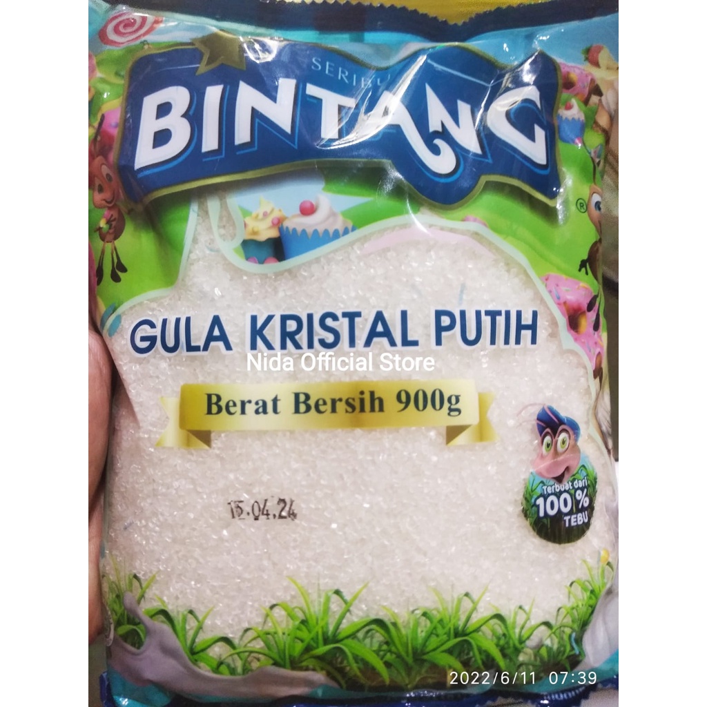 Jual Gula Kristal Putih Kemasan Gram Cap Seribu Bintang Shopee