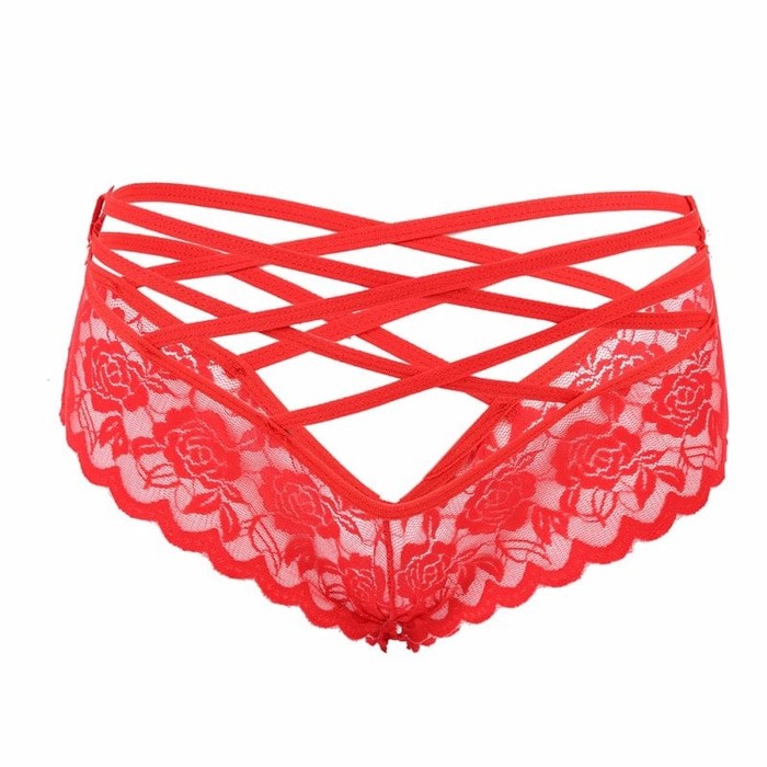 Jual Jual Bralette Merah Impor Thong G String Bikini Lingerie Limited