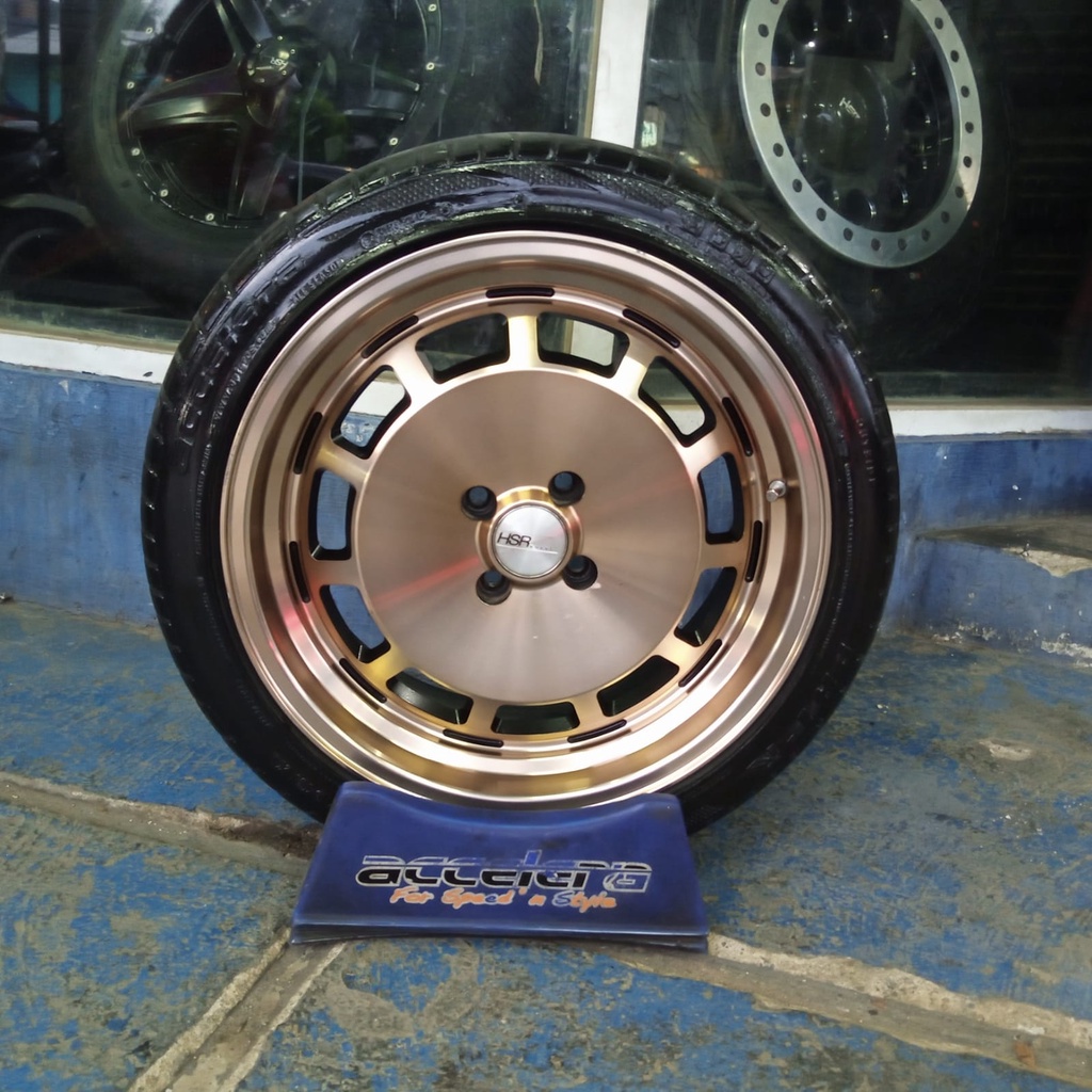 Jual Velg Dan Ban Mobil Bekas Murah Racing Hsr Nemesis Ring 17 Pcd