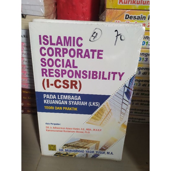 Jual ISLAMIC CORPORATE SOCIAL RESPONSIBILITY I CSR PADA LEMBAGA