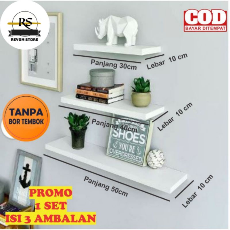 Jual Papan Dinding Papan Ambalan Dinding Ambalan Kayu Rak Dinding