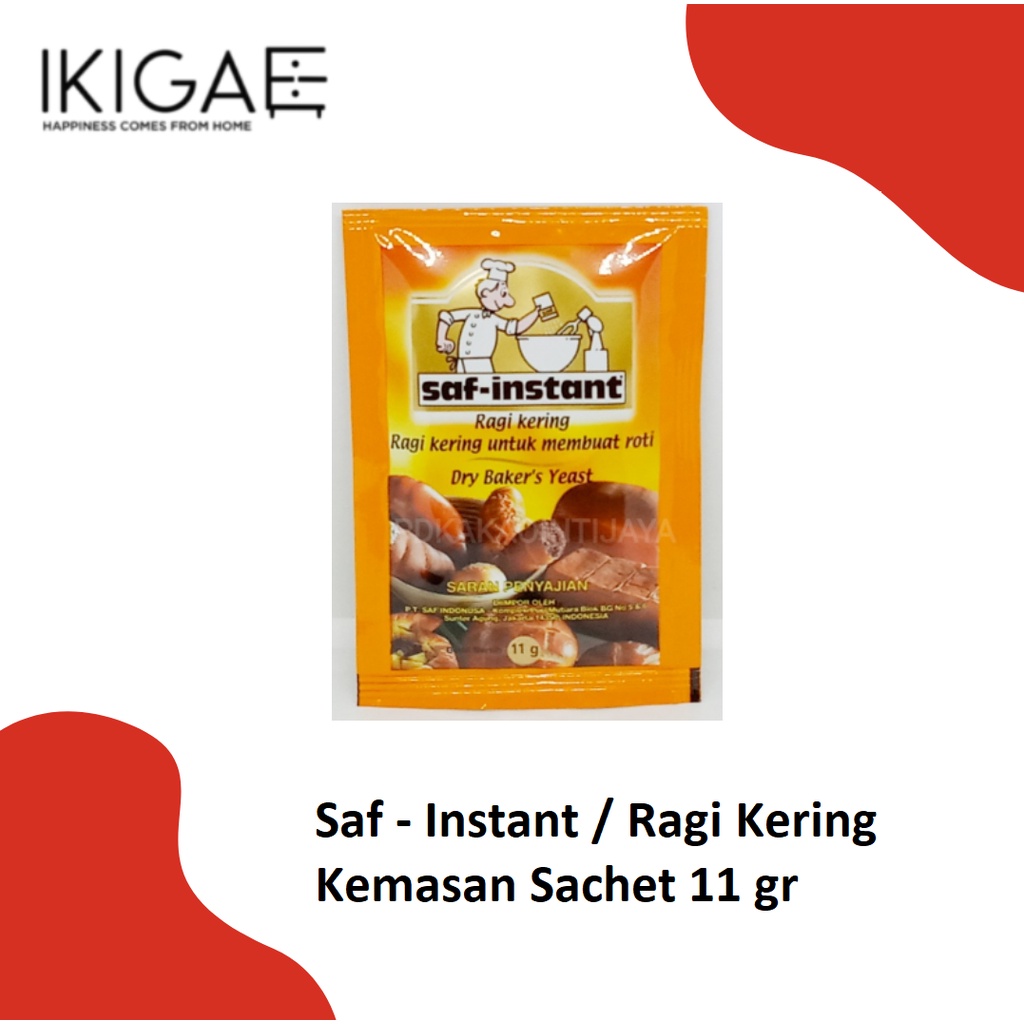 Jual RAGI INSTANT DRY YEAST SAF INSTAN FERMIPAN Shopee Indonesia