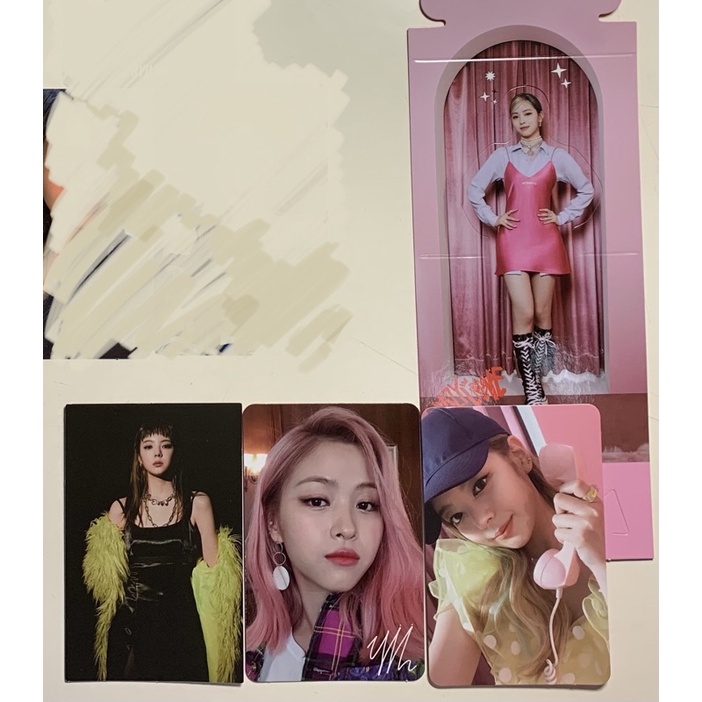 Jual Pc Photocard Itzy Ryujin Yuna Lia Crazy In Love Wannabe Icy