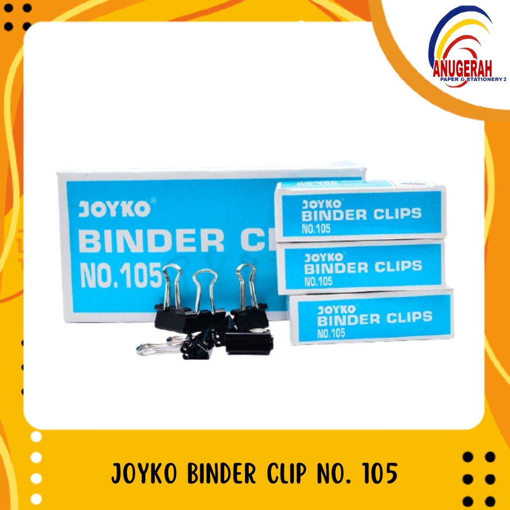 Jual JOYKO BINDER CLIP NO 105 PCS Shopee Indonesia