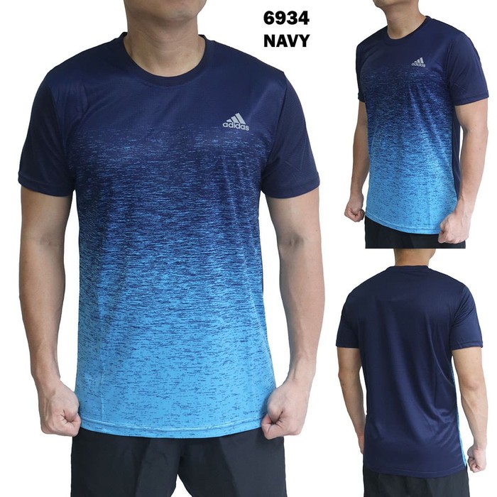 Jual Kaos Olahraga Pria Futsal Cowok Gowes Laki Fitness Gym Olah