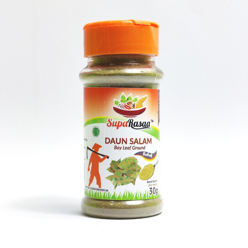 Jual Daun Salam Bubuk SupaRasaa Botol 30Gr Shopee Indonesia