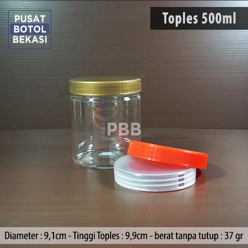 Jual Toples Plastik Pet Ml Jar Premium Serbaguna Shopee Indonesia