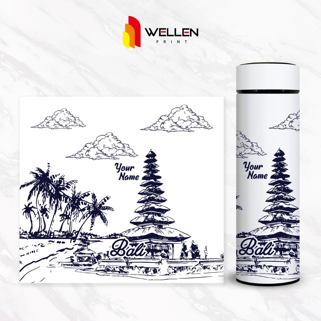 Jual Wellen Print Tumbler Sakura Print Uv Edisi Around The World