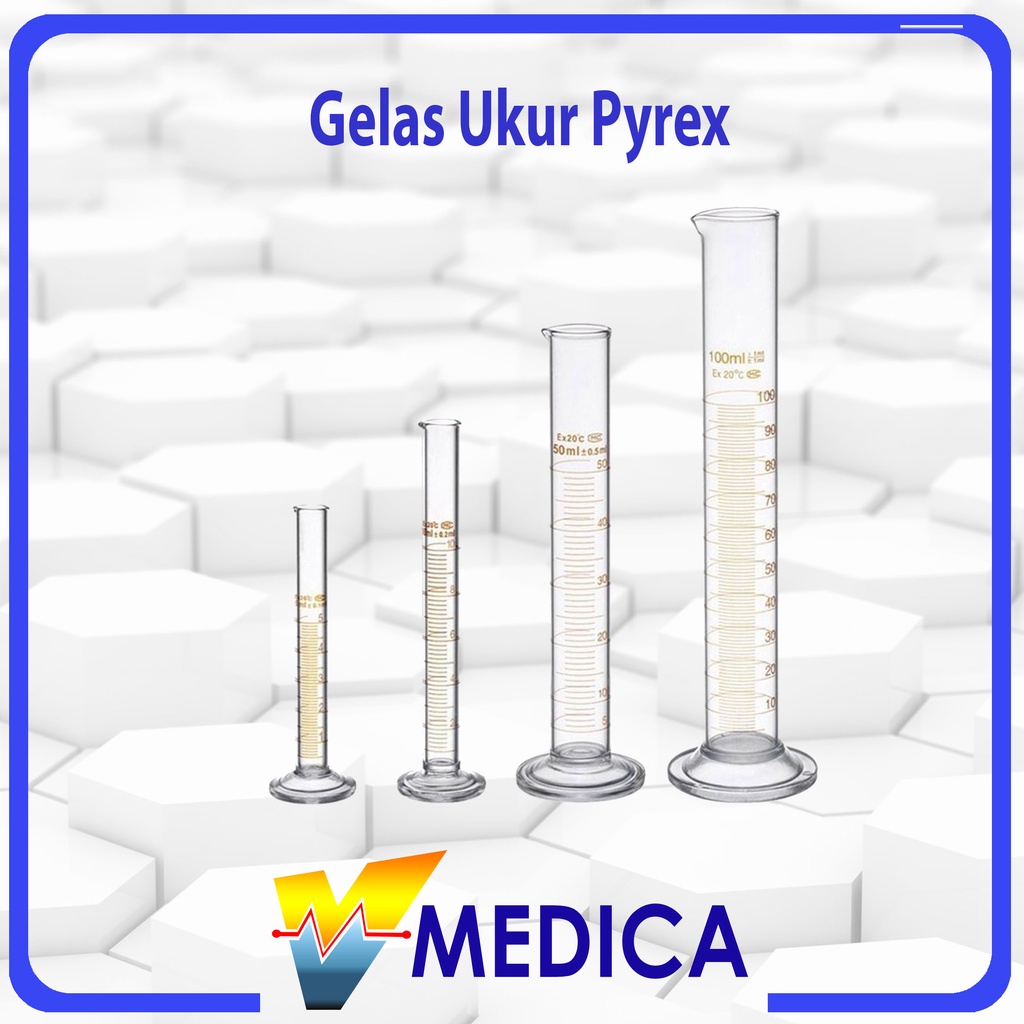 Jual Gelas Ukur Pyrex Skala Coklat Measuring Cylinder Shopee Indonesia