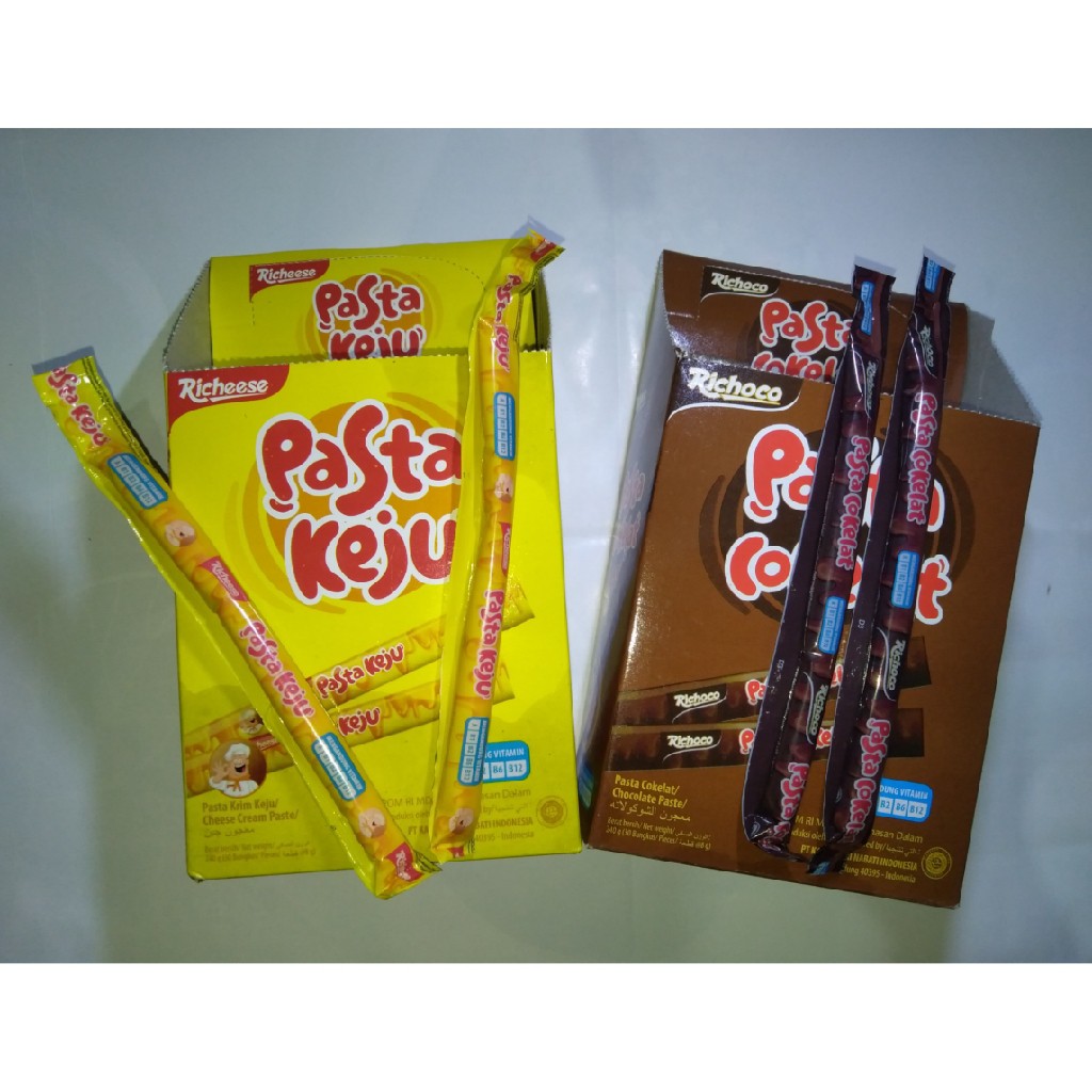 Jual Pasta Selai Coklat Keju Richeese Richoco Kotak Box Isi Pcs