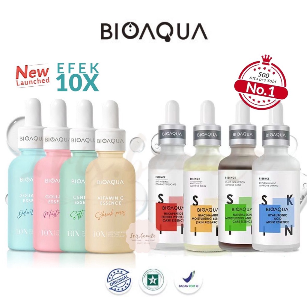 Jual BIOAQUA Efek 10X Serum Series Vitamin C Centella Collagen