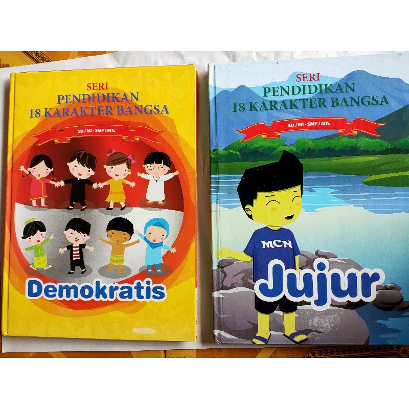 Jual Buku Seri Pendidikan 18 Karakter Bangsa Demokratis Dan Jujur