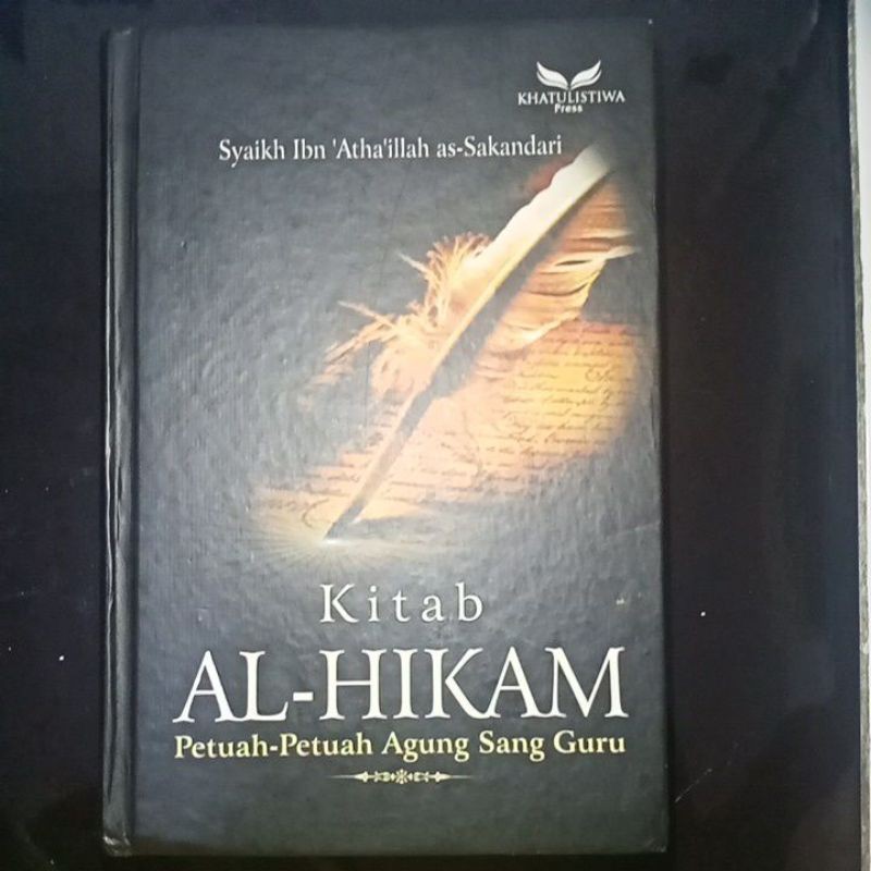 Jual Buku Kitab Al Hikam Syaikh Ibn Athailah As Sakandari Shopee