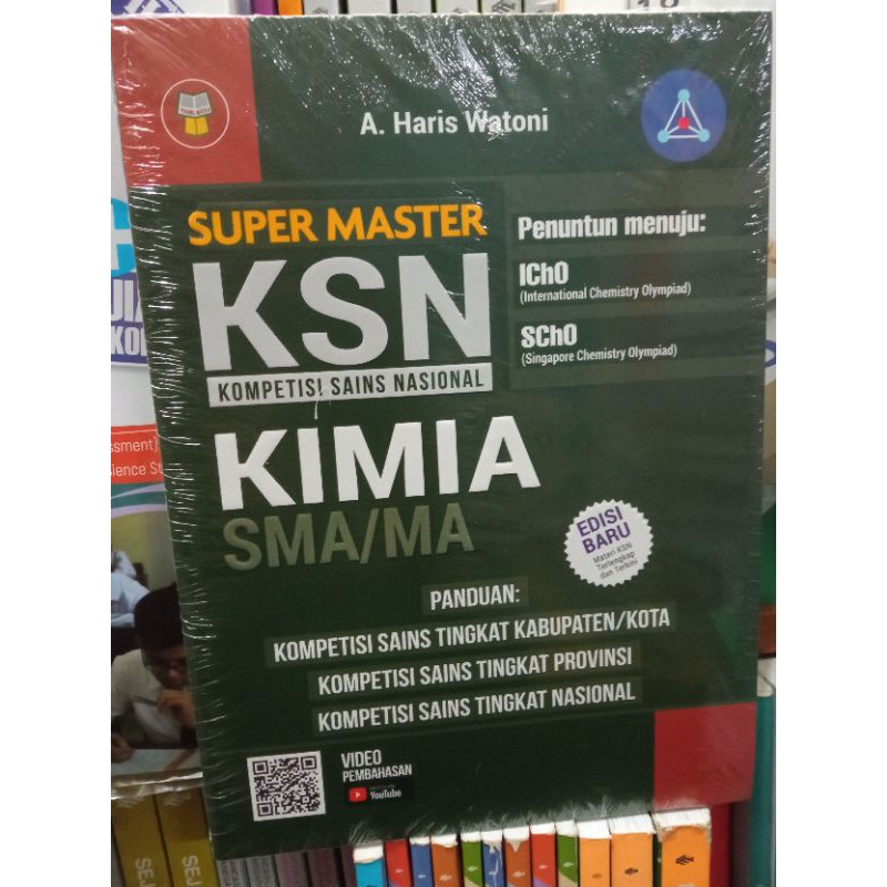 Jual Buku Super Master Ksn Kompetisi Sains Nasional Kimia Sma Ma