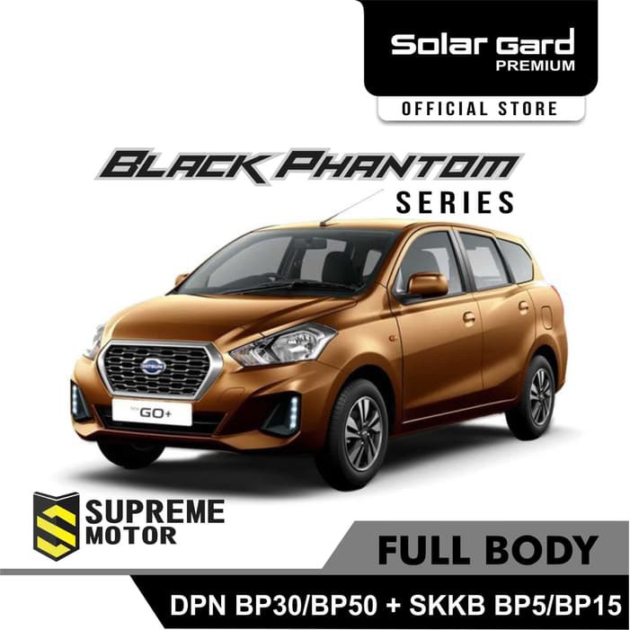 Jual KACA FILM FULL SOLAR GARD PREMIUM BLACK PHANTOM DATSUN GO PLUS